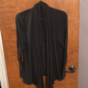 Grey cardigan